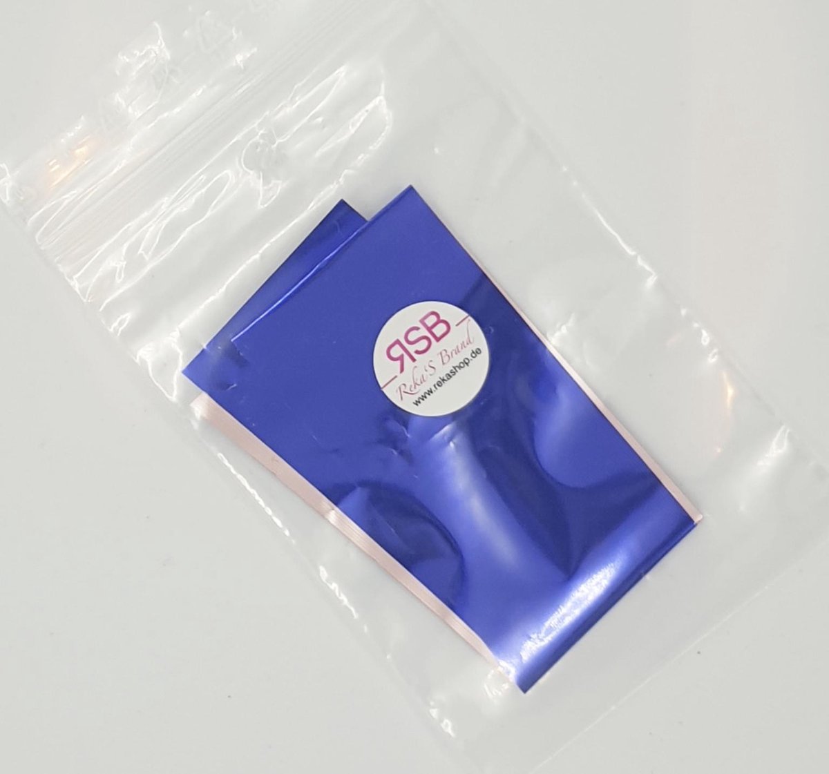 RSB - nagelfolie - bleu/blauw