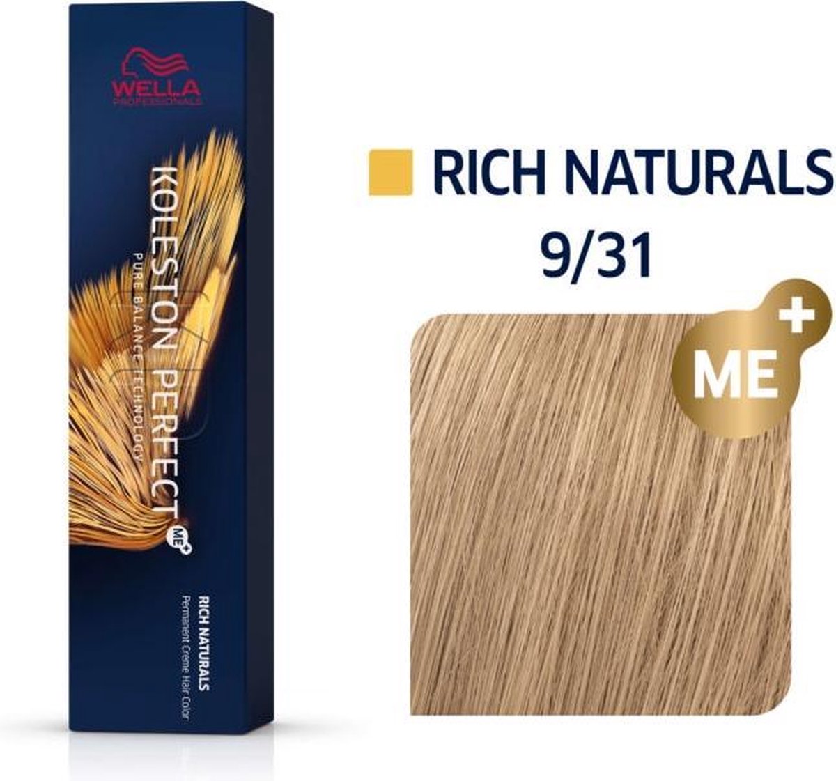 Wella Koleston Perfect ME+ Rich Natural haarkleuring Blond 60 ml