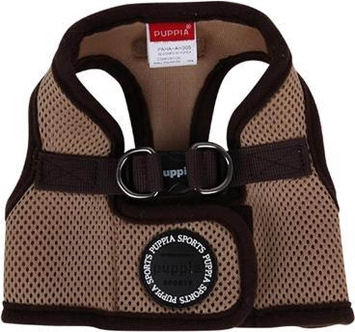 Puppia Vest Hondentuig - S - borstomvang 31-33 cm - Beige