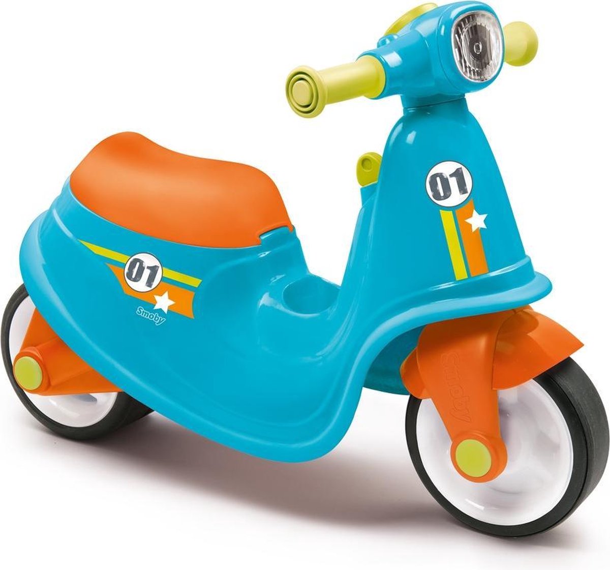 Smoby Blauwe Scooter - Loopscooter