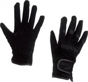 Paardrijhandschoenen Zwart maat XS