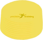 Precision Veldmarkering Rond 21 Cm Rubber Geel 10 Stuks