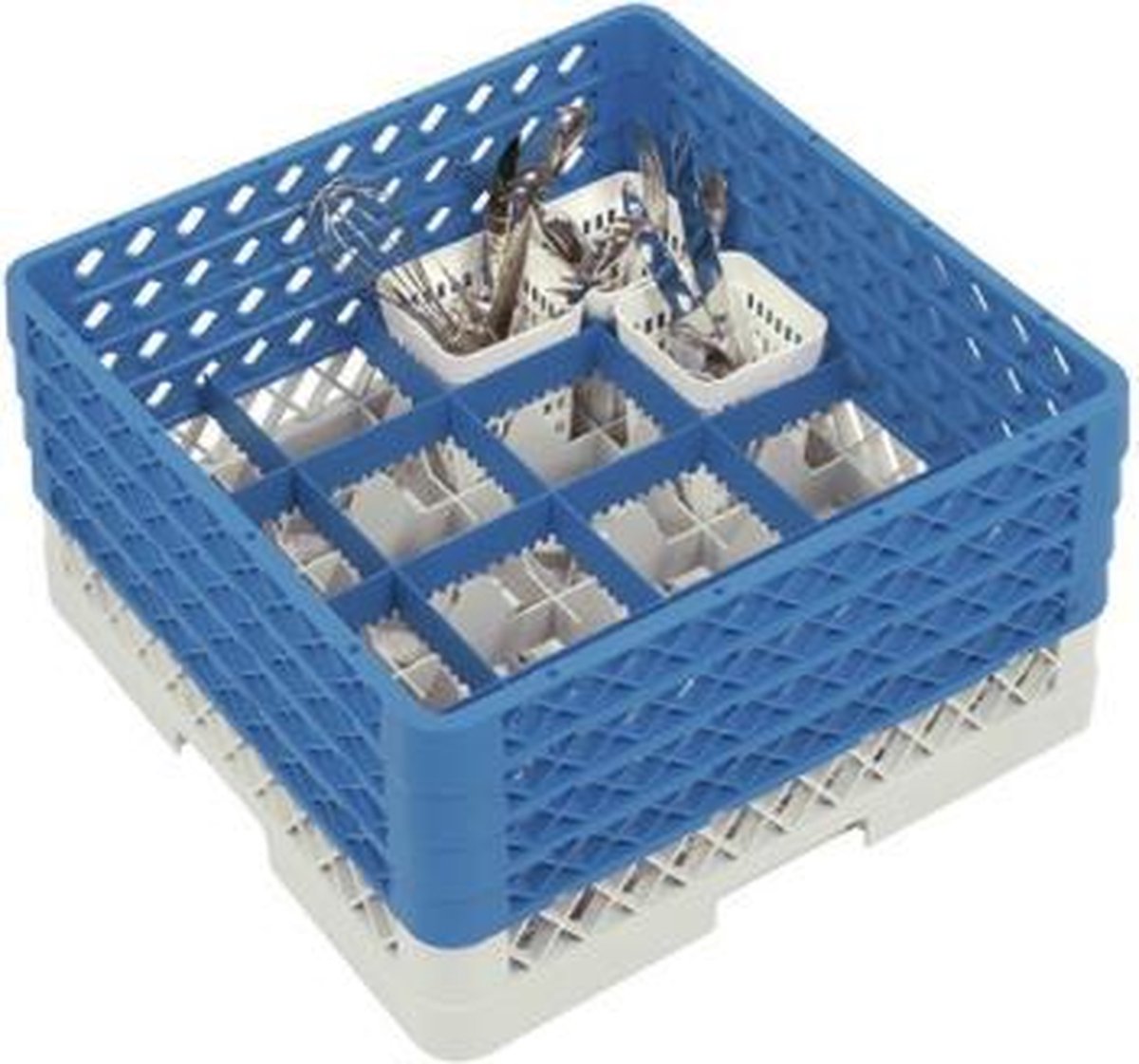 CaterRacks bestekkorf CR-16 m/opzet (1x CR-16 + 3x CR-0)