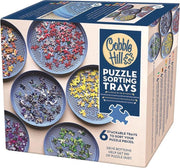 Cobble Hill Puzzelsorteerbakken 20 Cm Blauw 6 Stuks