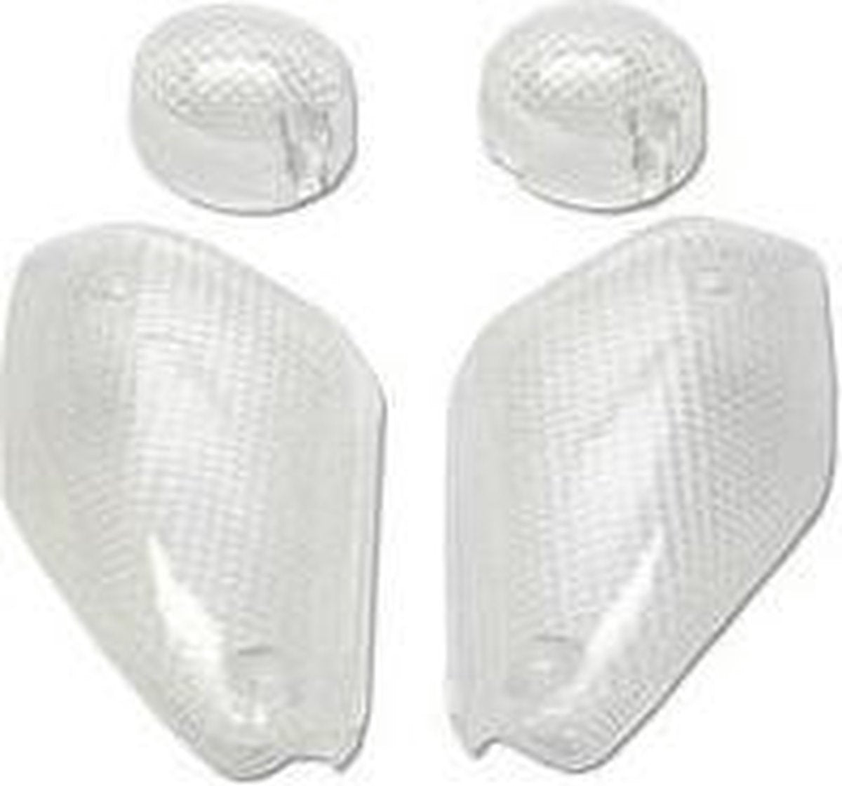 DMP Knipperlicht Glazenset Wit Yamaha Aerox 2000
