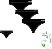 Bamboe String - Zwart - 3 Pack - XL
