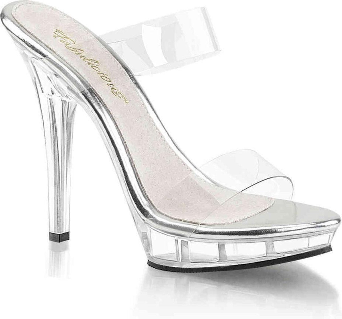 Fabulicious Hoge hakken -36 Shoes- LIP-102-1 US 6 Transparant