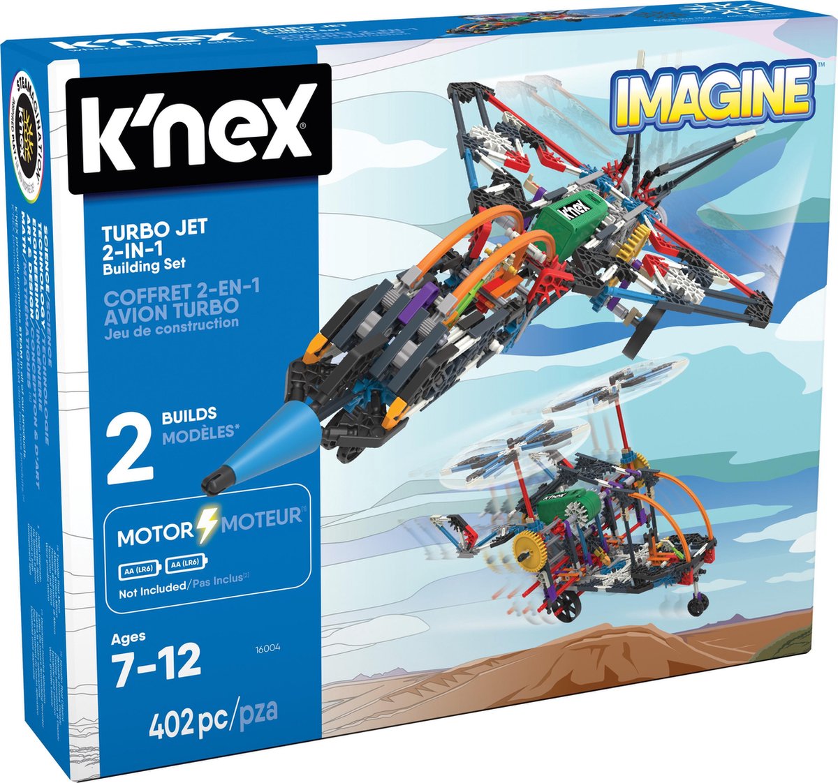 K'NEX Turbo Jet 2-in-1 - Bouwset