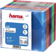 Hama 04751166 Cd Slim Box - 25 stuks / Gekleurd