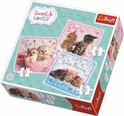 3 in 1 - Sweet Kittens Puzzel