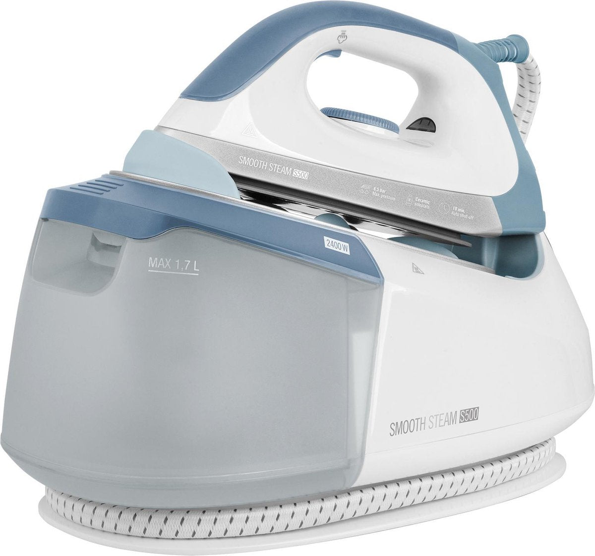 Teesa TSA2035 - S500 stoomstrijkijzer smooth steam wit