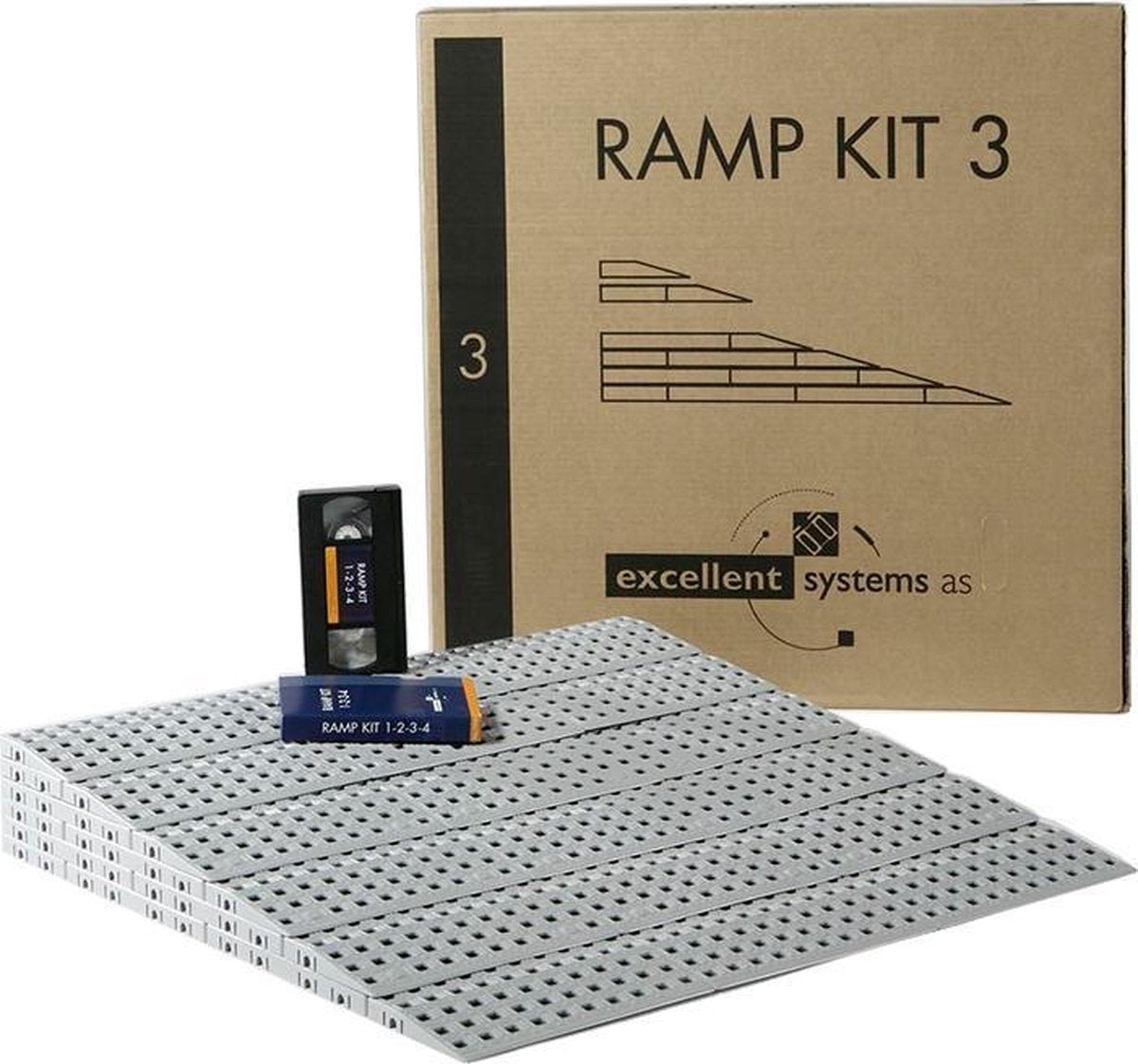 Drempelhulp - oprijsysteem kunststof KIT 3 - 7
