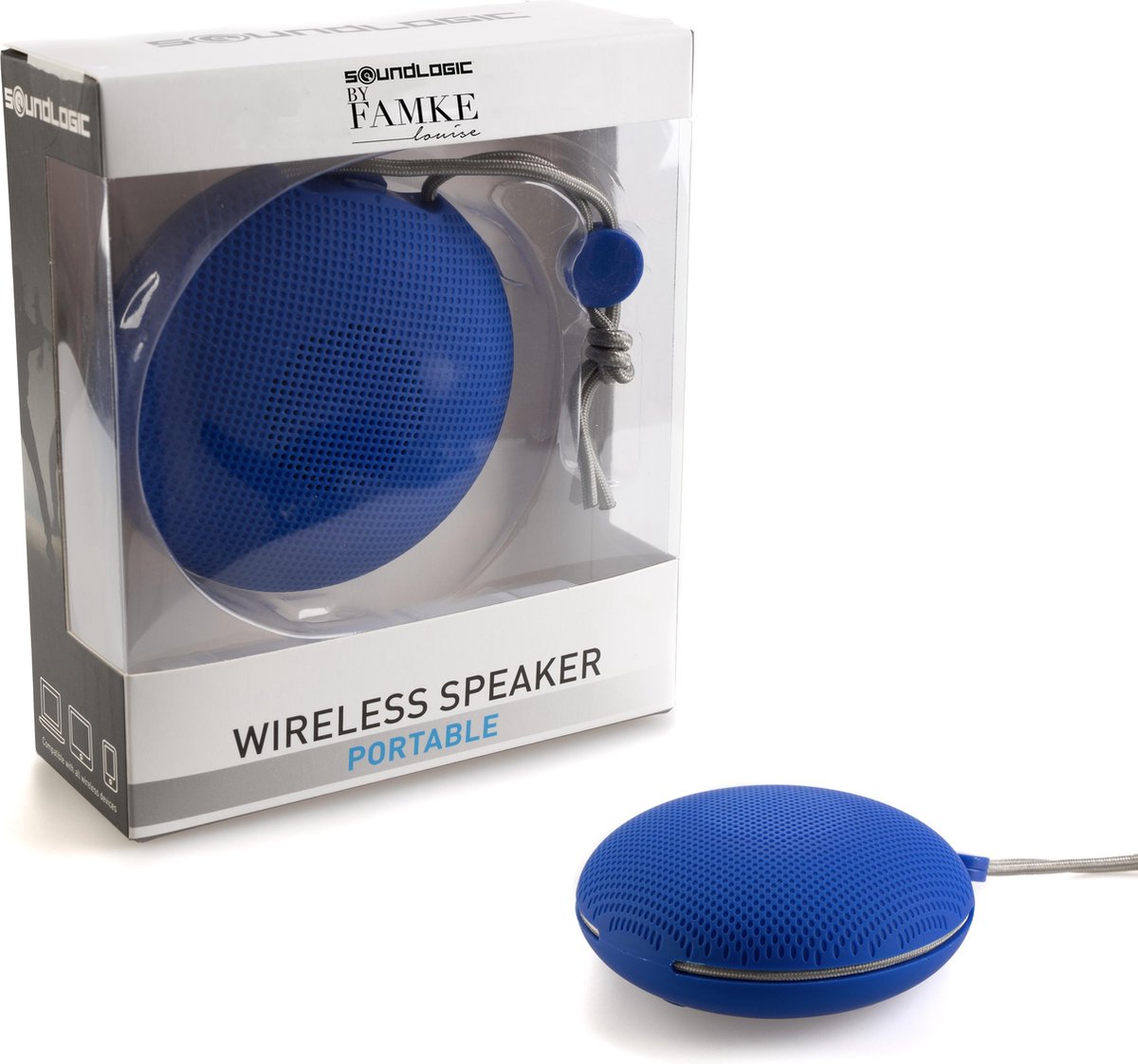 Soundlogic portable wireless speaker- Handige workout speaker- waterbestendig
