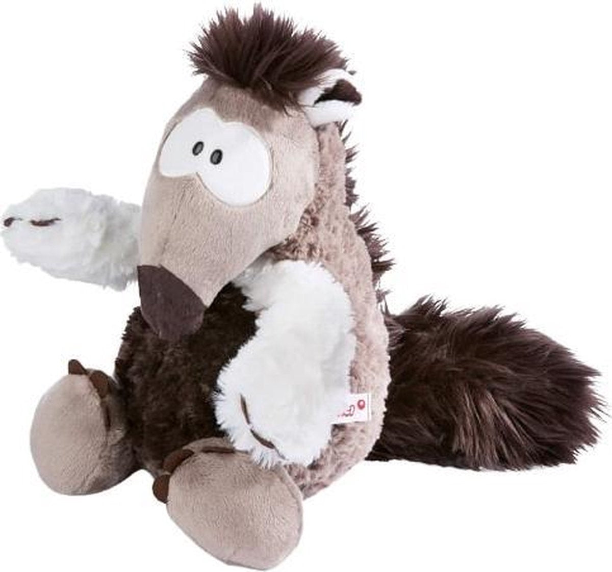 Nici Knuffel Miereneter Anita Junior 25 Cm Pluche Bruin/wit