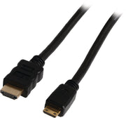 Coretek Mini HDMI - HDMI kabel - versie 1.4 (4K 30Hz) / zwart - 0