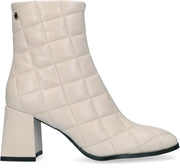 Notre-V 51551 Enkellaarsjes - Enkelboots - Dames - Wit - Maat 39
