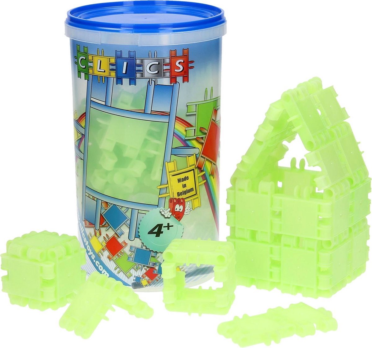 Clics Tube Glow In The Dark