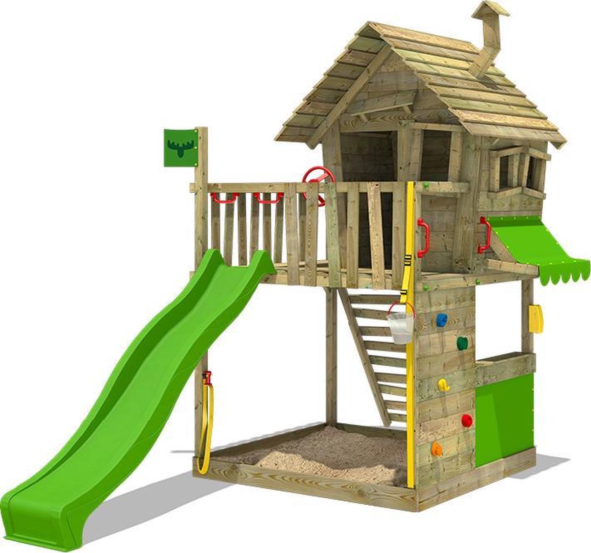 FATMOOSE GroovyGarden Combo XXL - Speeltoren