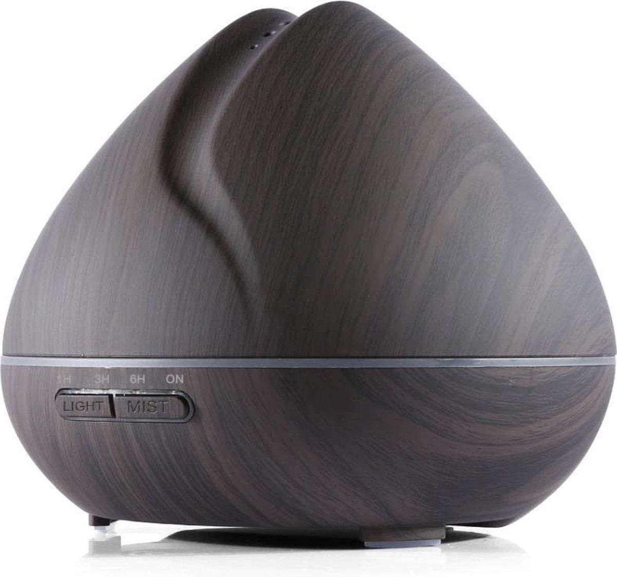 Itagala Geurverspreiders | Aroma diffuser Tower | Aromatherapie | Ultrasone etherische olie verdamper en vernevelaar | 550ml | Luchtverfrisser en luchtbevochtiger met verlichting | Met afstandsbediening | Nieuw Design | DonkerBruin