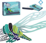 Puzzel kinderen 3 jaar – Insecten | 3D puzzel insecten | Kinderpuzzels 3 jaar | Puzzel kinderen dieren – Puzzel 3D - Libelle