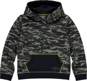 Quapi Tjebbe Hooded Sweater Jongens - Camouflage Print - Maat 122-128
