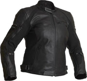 Halvarssons leren motorjack Risberg Lady zwart 44