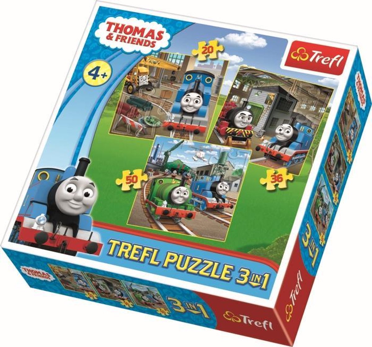 3 in 1 -  Thomas de Trein Puzzel