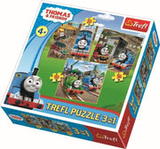 3 in 1 -  Thomas de Trein Puzzel