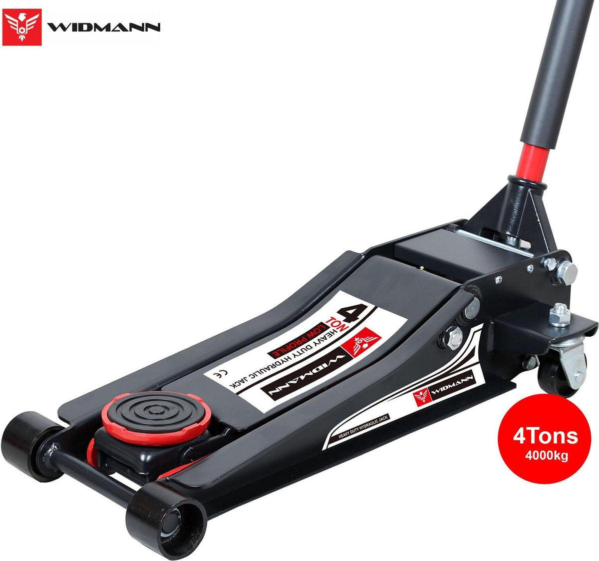 Widmann MD9000T: 4 Tons Dual-Piston Trolly Hydraulic Jack