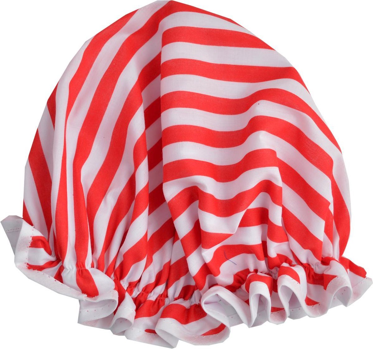 Vagabond Traditionele Engelse Douchemuts - Red Stripe