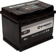 SYNERGY Premium Start-Stop EFB 63Ah 620A 12V R+ - Accu - Loodaccu Start Stop Autobatterij Batterie de Voiture Car Battery Akku