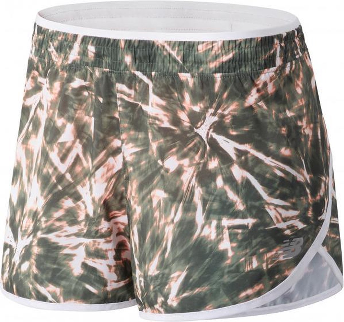 New Balance Accelerate Short 2.5'' Dames - wit/groen - maat M