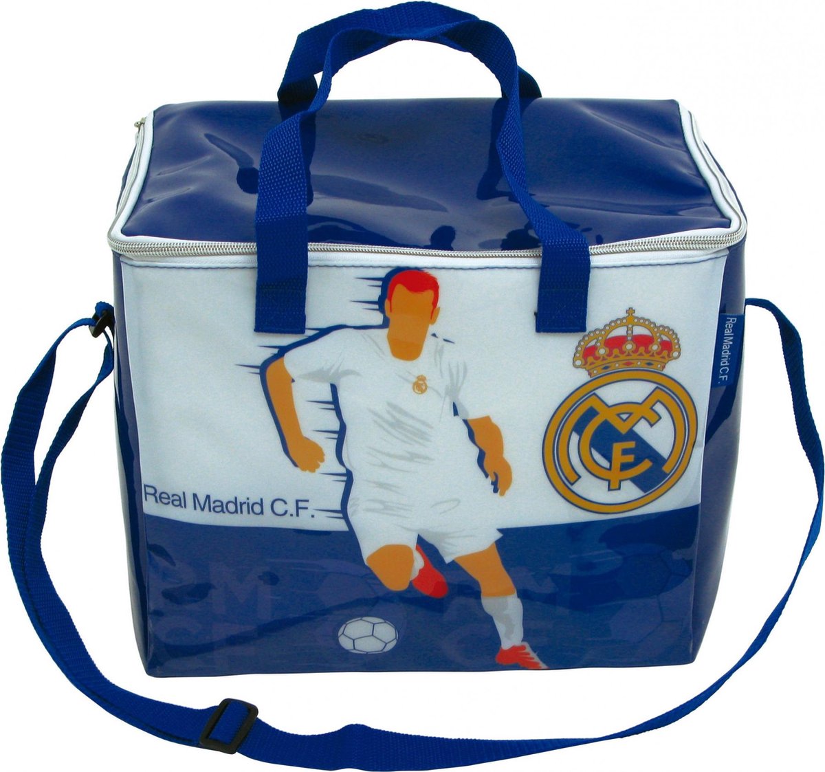 Arditex Koeltas Real Madrid 30 X 22 X 25 Cm Pvc Blauw/wit