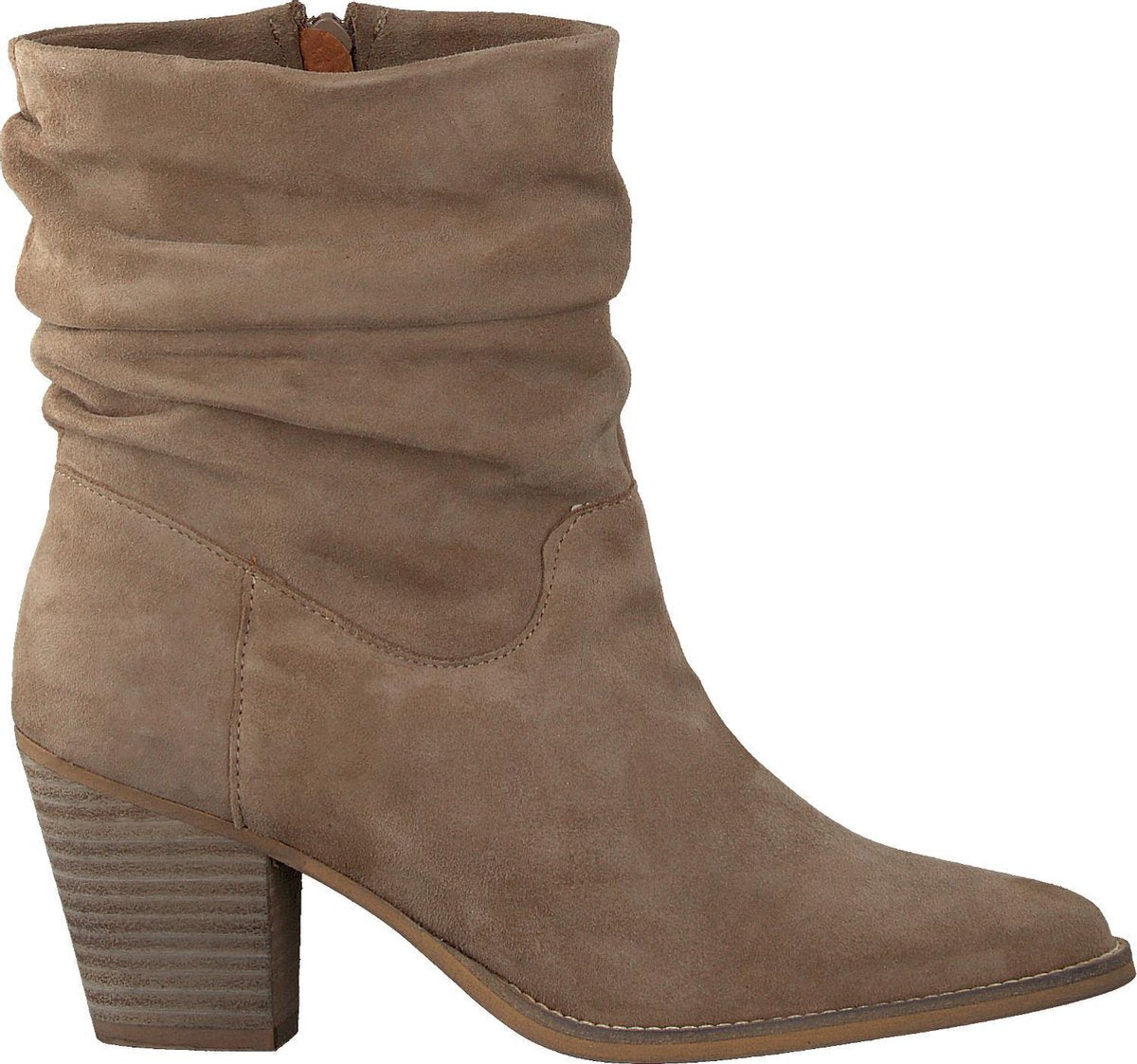 Tango Ella Western 25 Enkellaarsjes - Enkelboots - Dames - Taupe - Maat 40