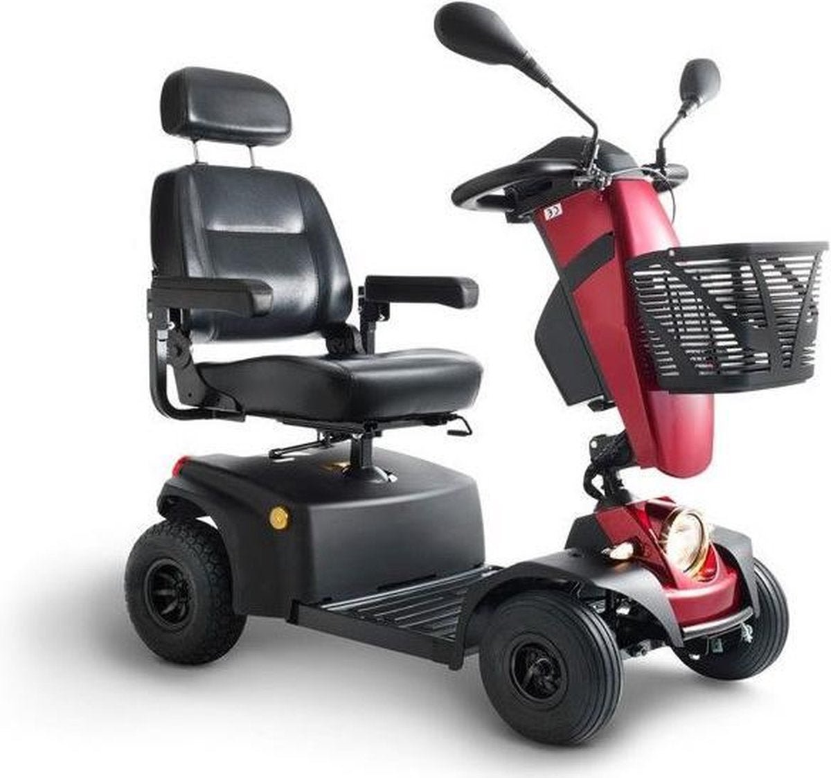 Cheetah 4 Deluxe (15 km/u) | Scootmobiel | Rood