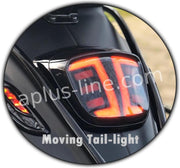 ACHTERLICHT LED/TUBE PASSEND OP VESPA SPRINT / PRIMAVERA E4 - SMOKE 'MOVING'