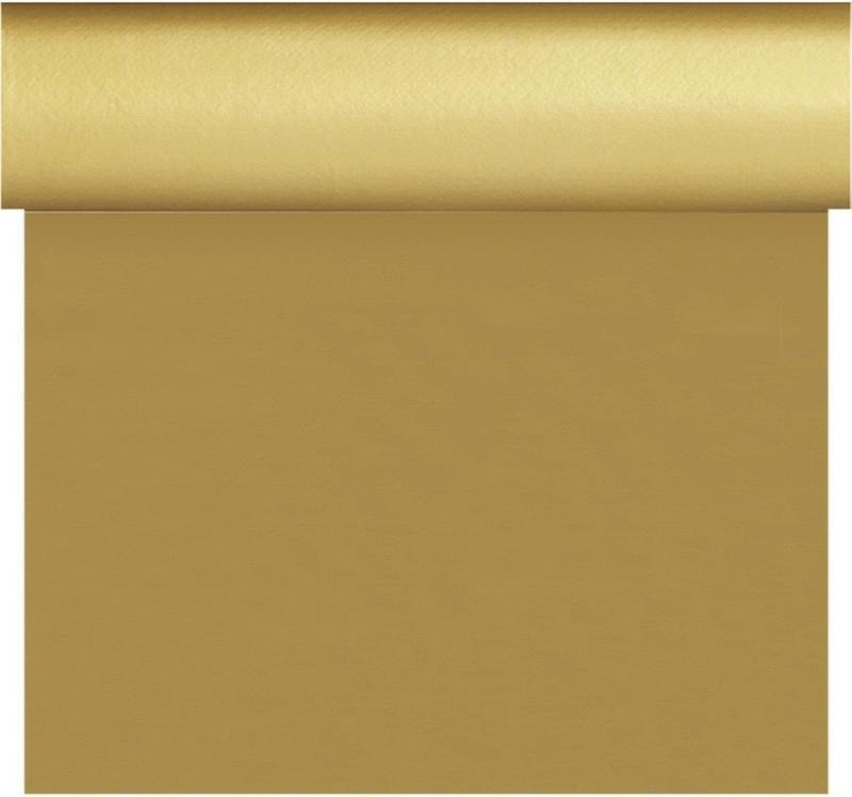 Gouden tafelloper/placemats 40 x 480 cm - Thema goud - Tafeldecoratie versieringen