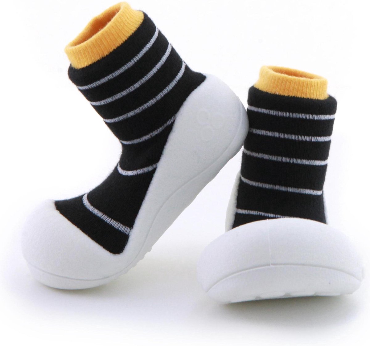 Attipas Antislip Urban geel babyschoenen