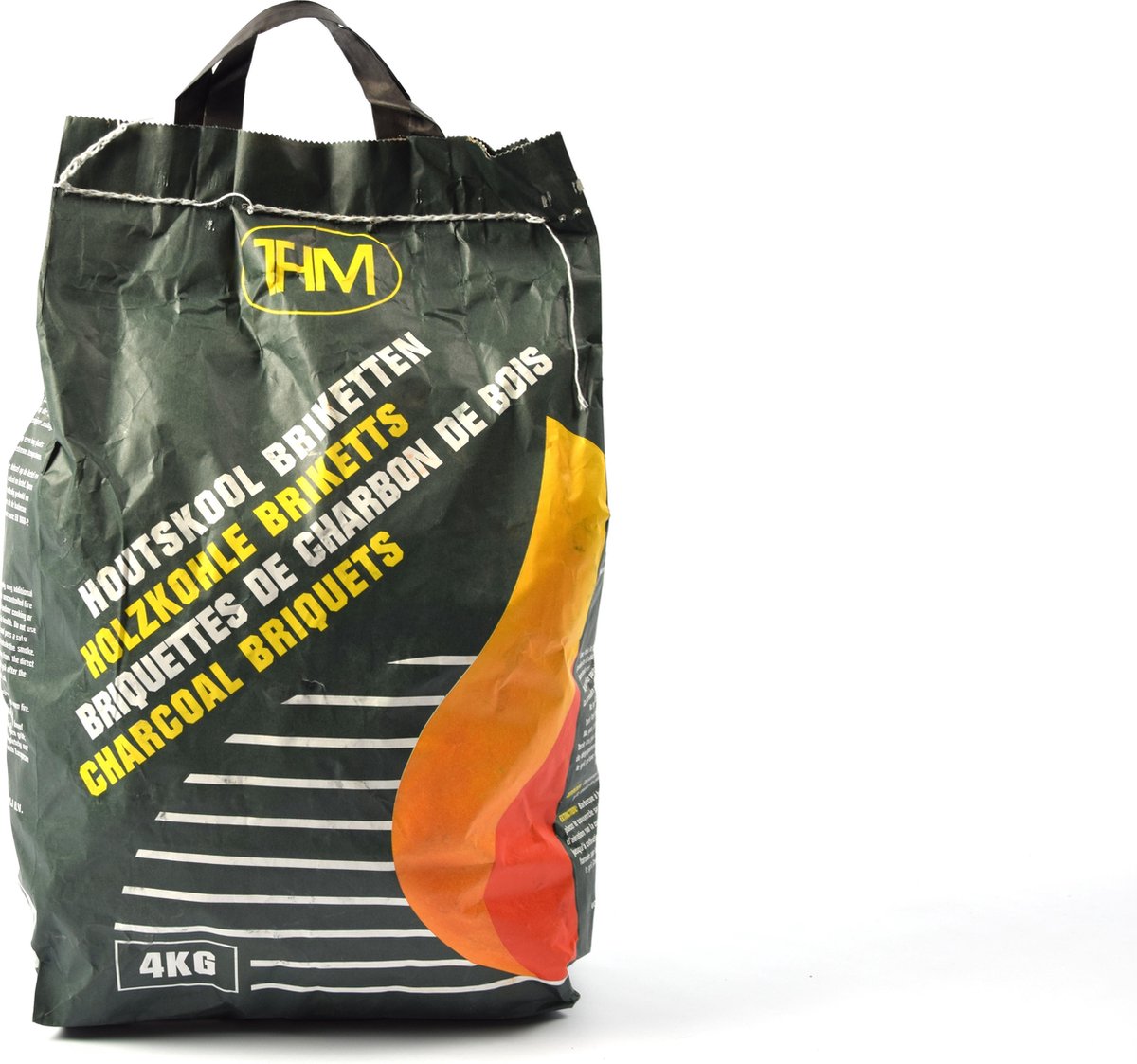 THM barbecuekool - houtskool briketten 4 kg