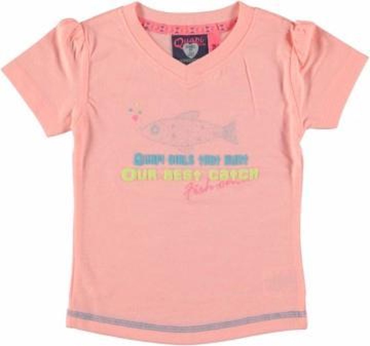 Quapi T-shirt Dandy Soft Melon - 122/128