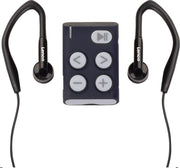 Lenco Xemio-154GY - Sport MP3-Speler Incl. sport oordopjes 4GB Micro SD-card - Grijs