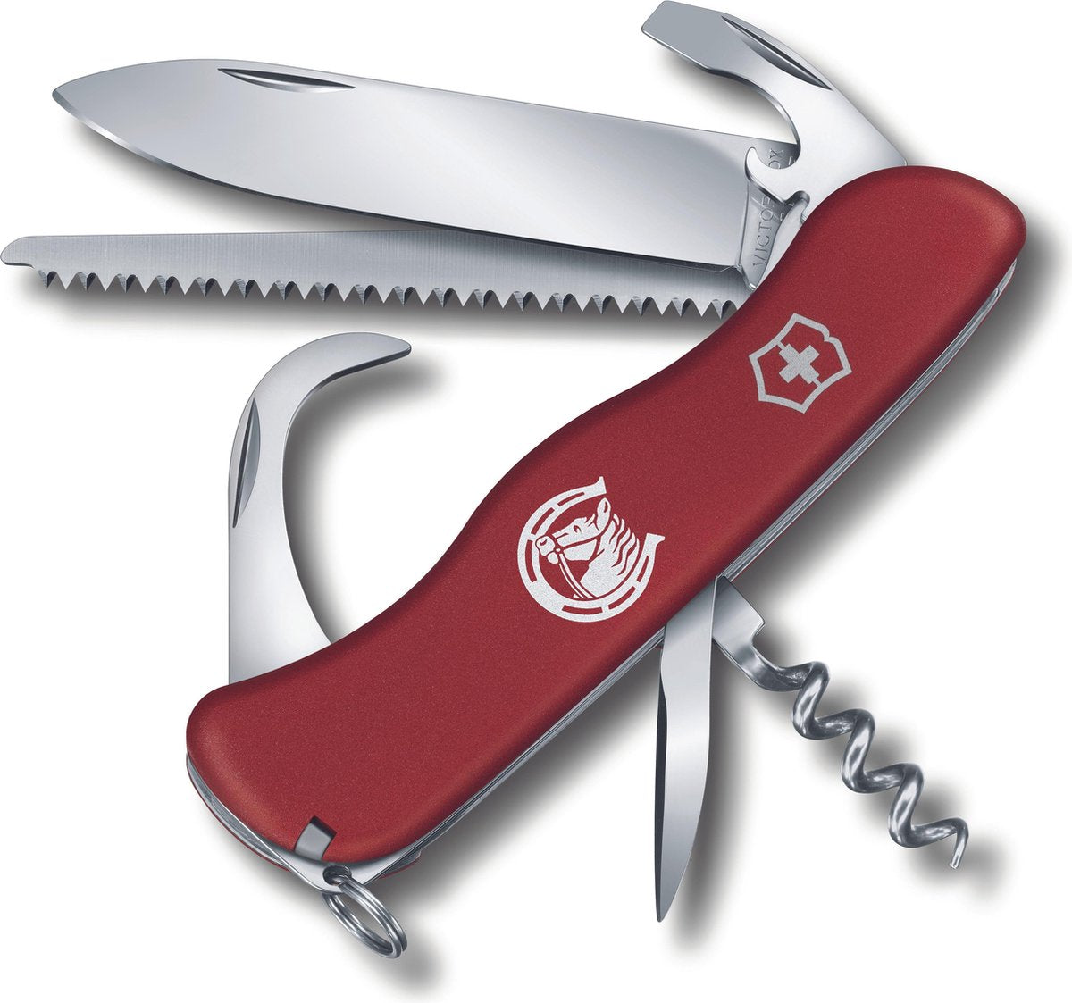 Victorinox Equestrian Zakmes - 12 Functies - Rood