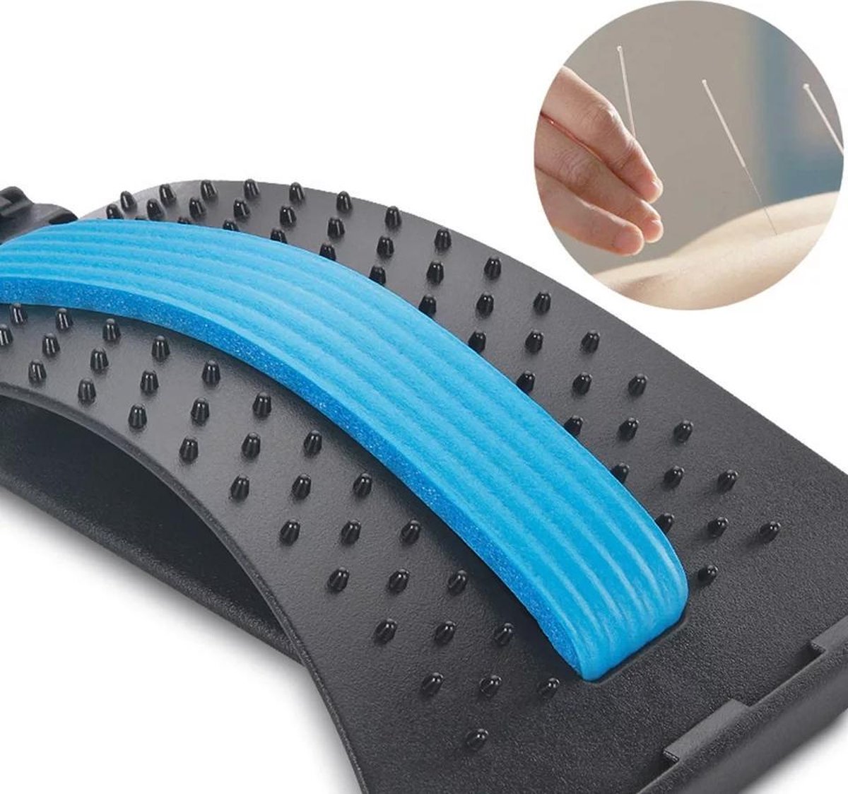 Rugstretcher - backstretcher Rugmassage Apparaat - Unieke centrale zachte vormondersteuning