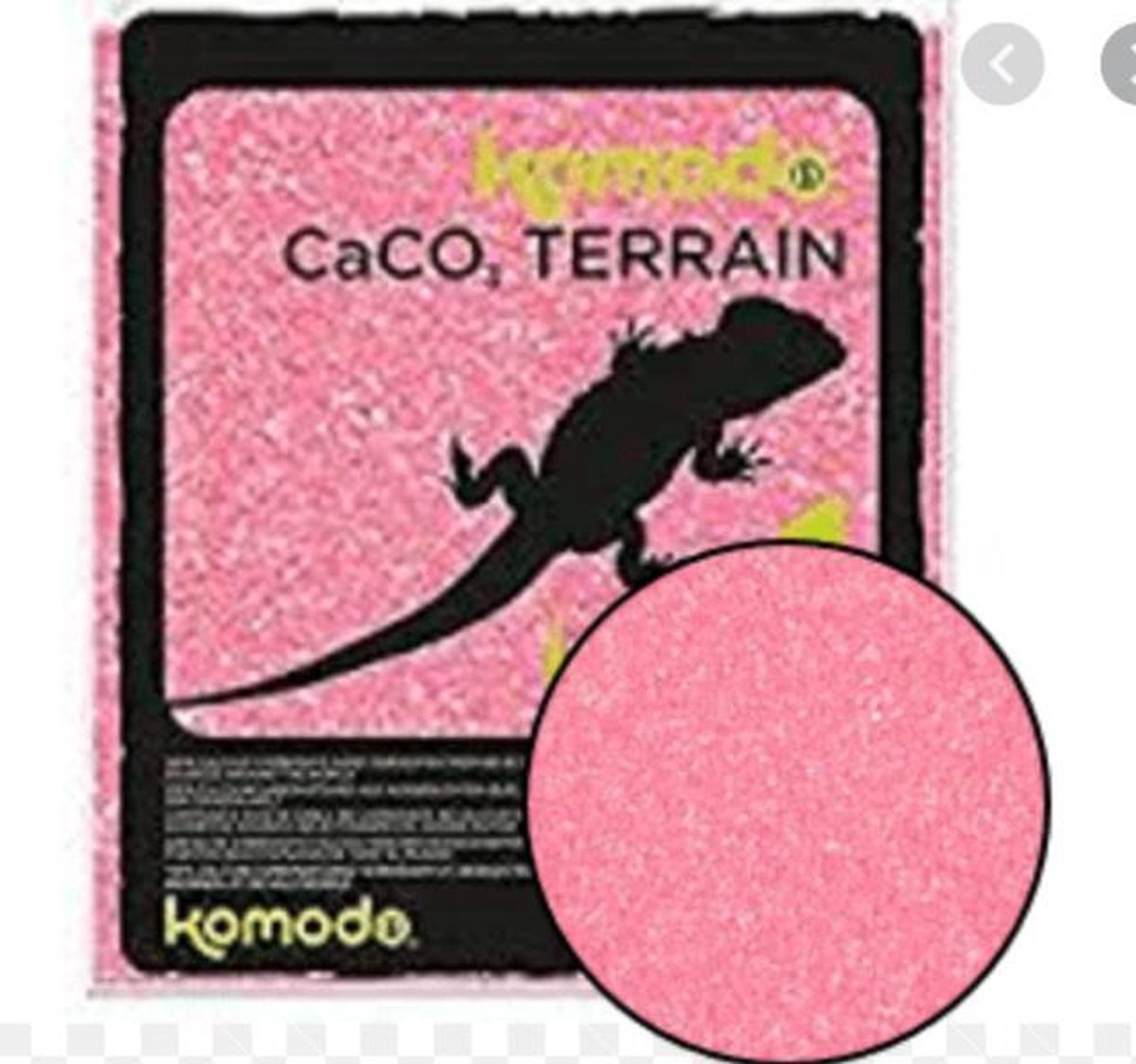 Komodo Caco Zand - Roos - 4kg