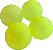 Sticky Balls - Glow in the Dark - Globbles - Geel - 4 stuks