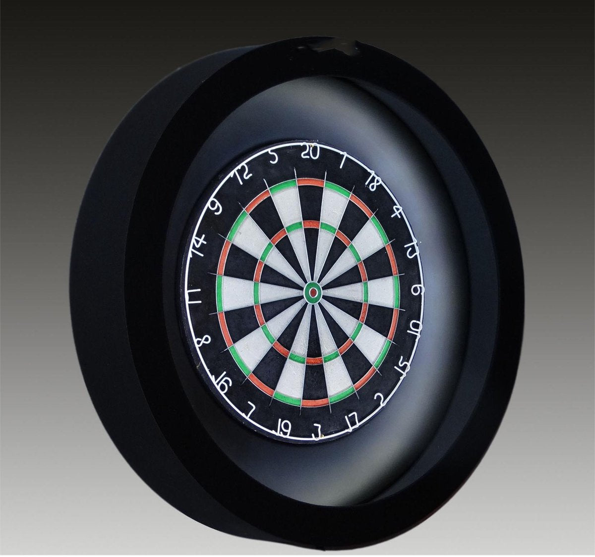 TCB XXL - Dartbord Verlichting Complete Combiset inclusief - dartbord - inclusief - dartboard surround - Zwart