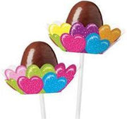 Pop wraps / wikkels - 8 setjes - hartjes - Wilton