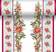 Duni Tafelloper Xmas Flowers 480 Cm Papier