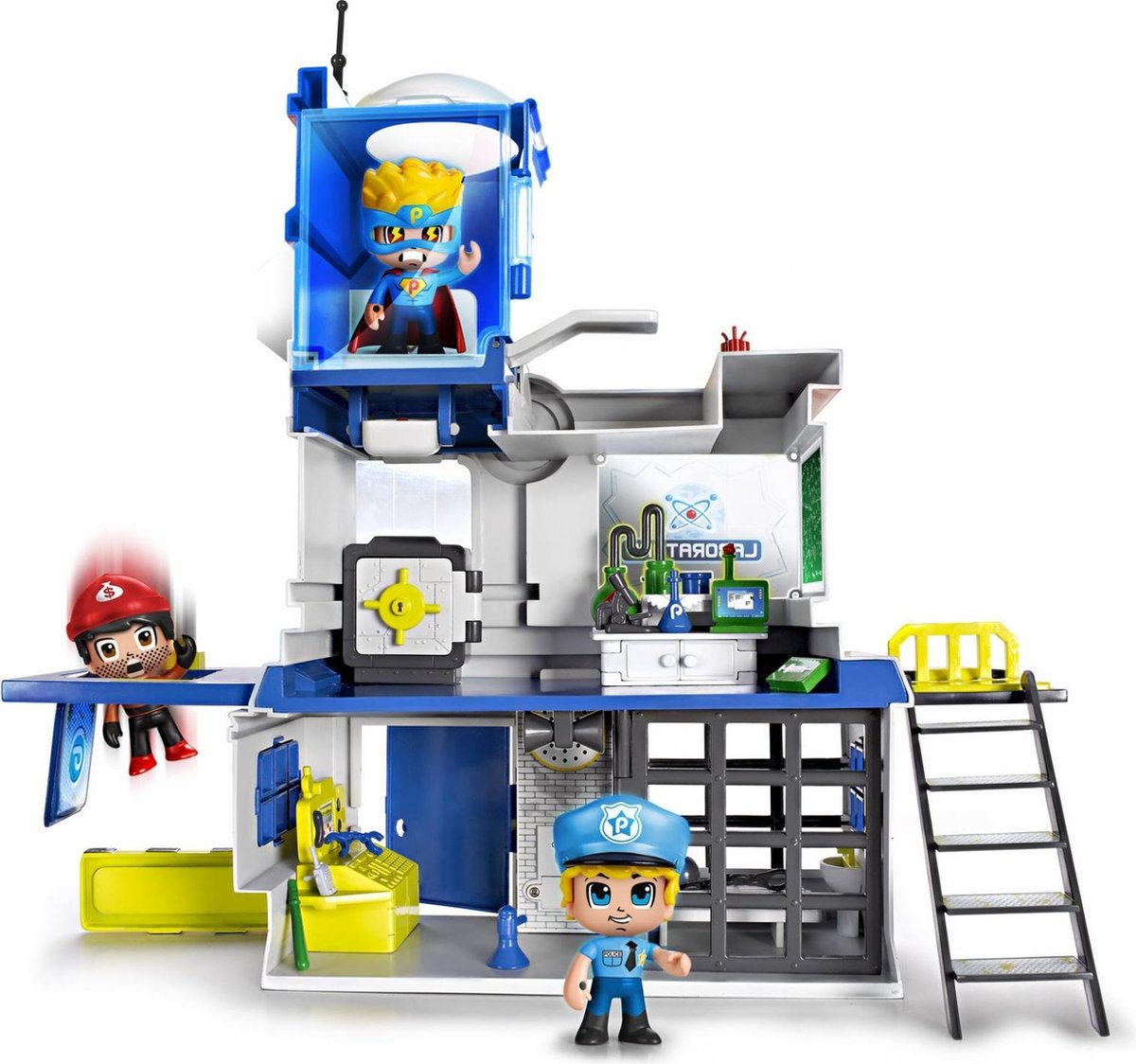 Pinypon Action - Het politiebureau - 2 figuren inbegrepen