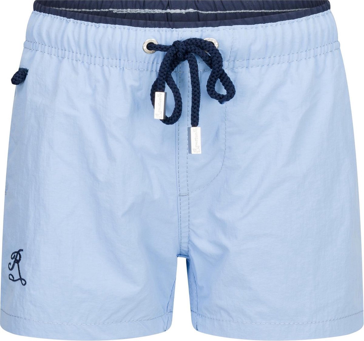 Ramatuelle Zwembroek Jongens - Tahiti  - Maat 128 - Kleur  Licht blauw / Celeste